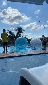 Water ball com Recreador para piscinas em Belo Horizonte